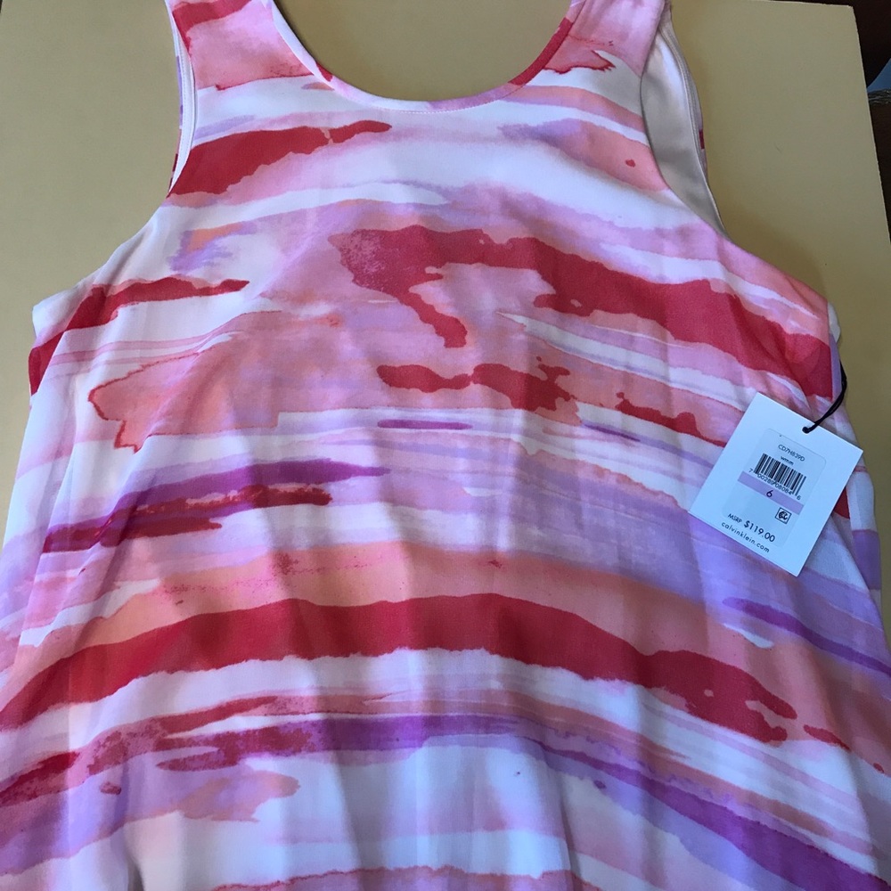 🎃Calvin Klein sleeveless A Line Dress NWT🎃